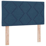 Vidaxl hoofdbord blauw stof