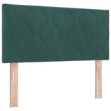 Vidaxl hoofdbord donkergroen 90 cm fluweel