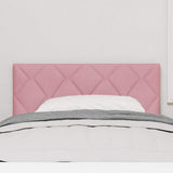 Vidaxl hoofdbord roze 90 cm fluweel
