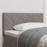 Vidaxl hoofdbord taupe stof