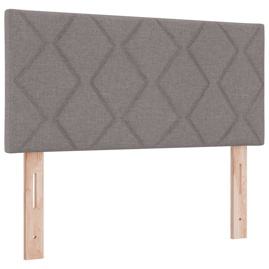 Vidaxl hoofdbord taupe stof