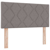 Vidaxl hoofdbord taupe stof