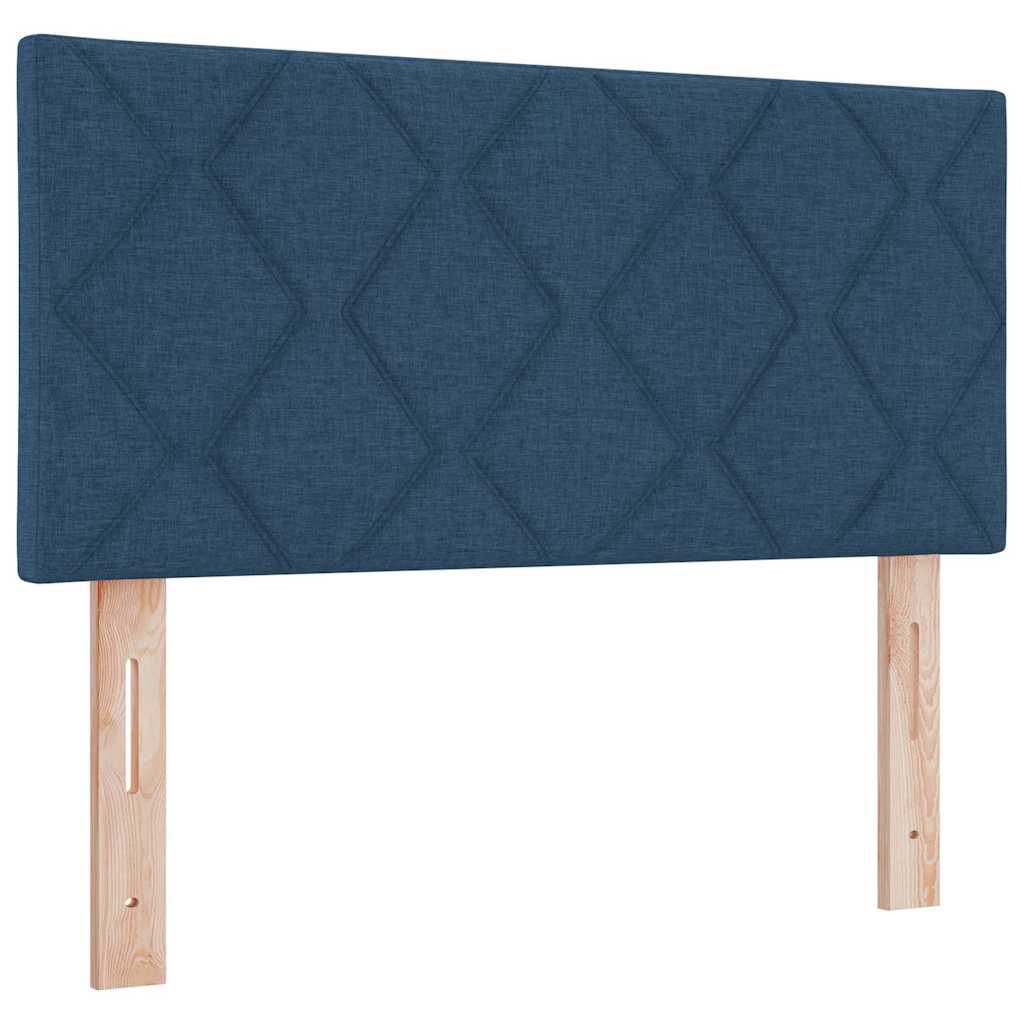 Vidaxl hoofdbord blauw stof