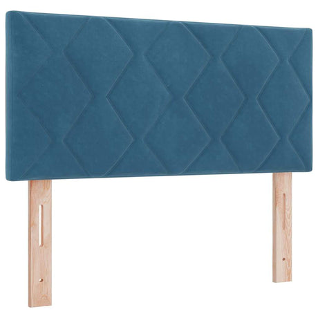 Vidaxl hoofdbord donkerblauw 100 cm fluweel