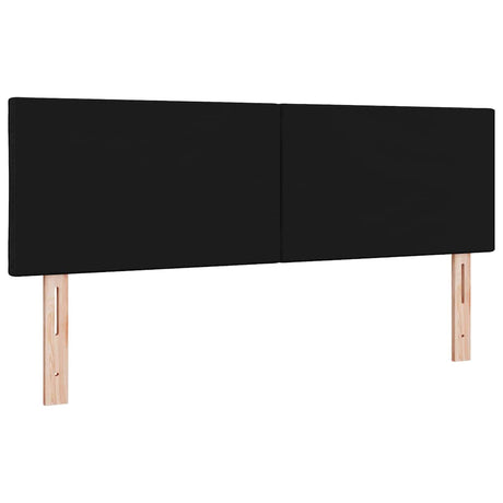 Vidaxl hoofdbord zwart 144 cm stof
