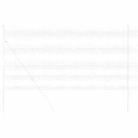 Vidaxl gelast gaashek 1000 x 40 cm zilver