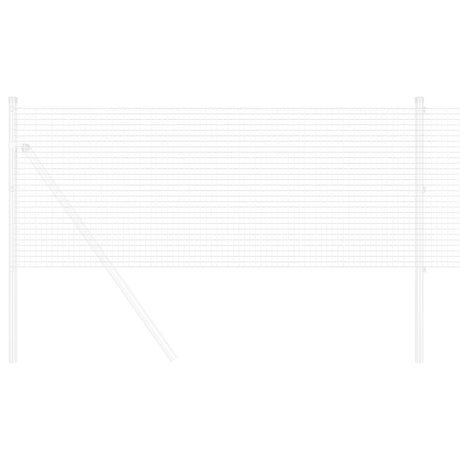 Vidaxl gelast gaashek 5000 x 60 cm zilver