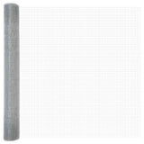 Vidaxl gelaste draadhek zilver 1 x 100 m