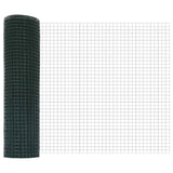 Vidaxl gelast gaashek 2500 x 80 cm groen