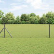 Vidaxl gelast gaashek 2500 x 80 cm grijs