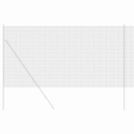 Vidaxl gelast gaashek 2500 x 120 cm grijs