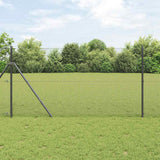Vidaxl gelaste draadhek grijs 1.2 x 50 m
