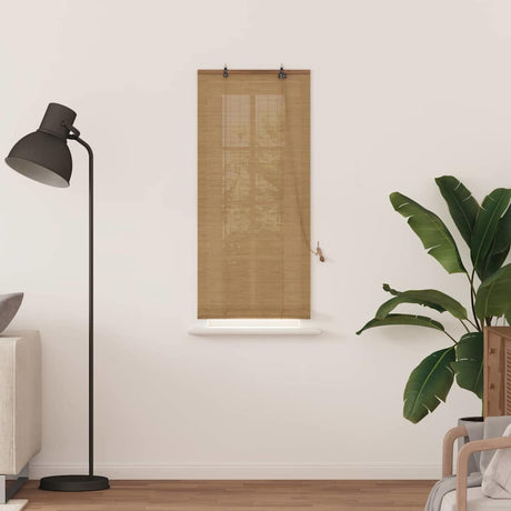 Vidaxl rolgordijn bruin 60 x 160 cm bamboe