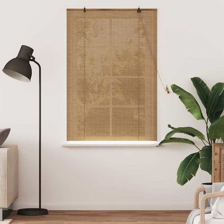 Vidaxl rolgordijn bruin 120 x 160 cm bamboe
