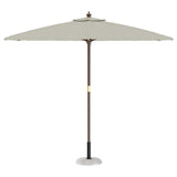 Vidaxl parasolvoet lichtgrijs ø 45 x 33 cm betonkleurig