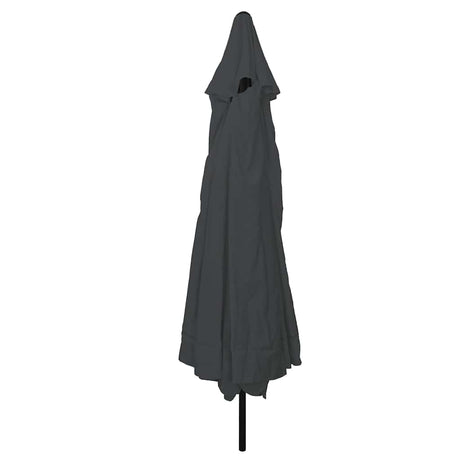 Vidaxl tuinparasol antraciet 394 x 394 x 248 cm polyester en staal