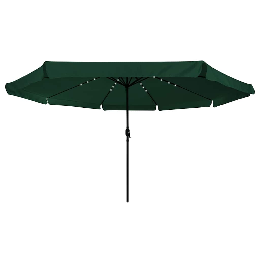 Vidaxl tuinparasol 395 x 395 x 245 cm polyester rond groen