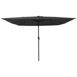 Vidaxl tuinparasol antraciet 295 x 295 x 245 cm polyester en staal