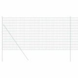 Vidaxl euro hek groen 0,4 x 10 m pvc-gecoat ijzer