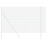 Vidaxl euro hek groen 1,5 x 10 m pvc-gecoat ijzer