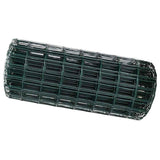 Vidaxl euro hek groen 0,8 x 10 m pvc-gecoat ijzer