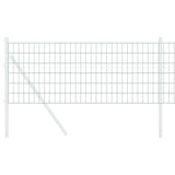 Vidaxl euro hek groen 0,8 x 25 m pvc-gecoat ijzer