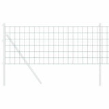 Vidaxl euro hek groen 0,6 x 25 m pvc-gecoat ijzer