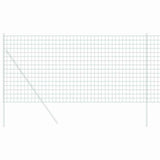Vidaxl euro hek groen 0,4 x 10 m pvc-gecoat ijzer
