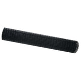 Vidaxl euro hek grijs 1.5 x 10 m pvc-gecoat ijzer