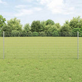 Vidaxl afrasteringspaal 22 pcs zilver 120 cm staal