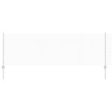 Vidaxl hek met paal zilver 0,8 x 10 m staal
