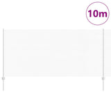 Vidaxl hek met paal zilver 1,2 x 10 m staal