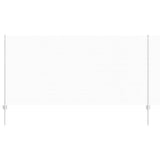 Vidaxl hek met paal zilver 1,2 x 10 m staal