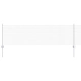 Vidaxl hek met paal zilver 0,6 x 25 m staal
