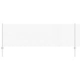 Vidaxl hek met paal zilver 0,8 x 25 m staal