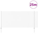 Vidaxl hek met paal zilver 1,2 x 25 m staal