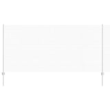 Vidaxl hek met paal zilver 1,2 x 25 m staal
