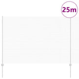 Vidaxl hek met paal zilver 1,5 x 25 m staal