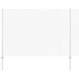 Vidaxl hek met paal zilver 1,6 x 25 m staal
