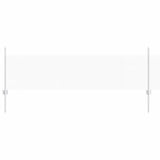 Vidaxl hek met paal zilver 0,5 x 50 m staal