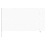 Vidaxl hek met paal grijs 1,4 x 25 m staal en pvc