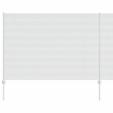 Vidaxl hek met paal zilver 1,6 x 10 m staal