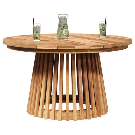 Vidaxl bijzettafel bruin 70 x 70 x 40 cm massief teakhout