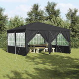 Vidaxl partytent antraciet 400 x 400 x 266 cm polyetheen