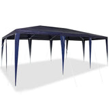 Vidaxl partytent blauw 600 x 400 x 266 cm polyethyleen en staal