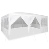 Vidaxl partytent wit 600 x 400 x 266 cm polyetheen