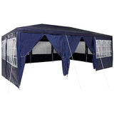 Vidaxl partytent blauw 600 x 400 x 266 cm polyetheen
