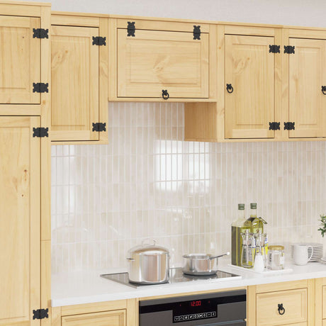 Vidaxl kast ski honingbruin 60 x 32 x 40 cm massief grenenhout