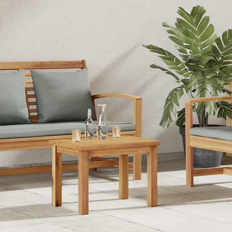 Vidaxl salontafel bruin 50 x 35 x 36 cm massief teakhout