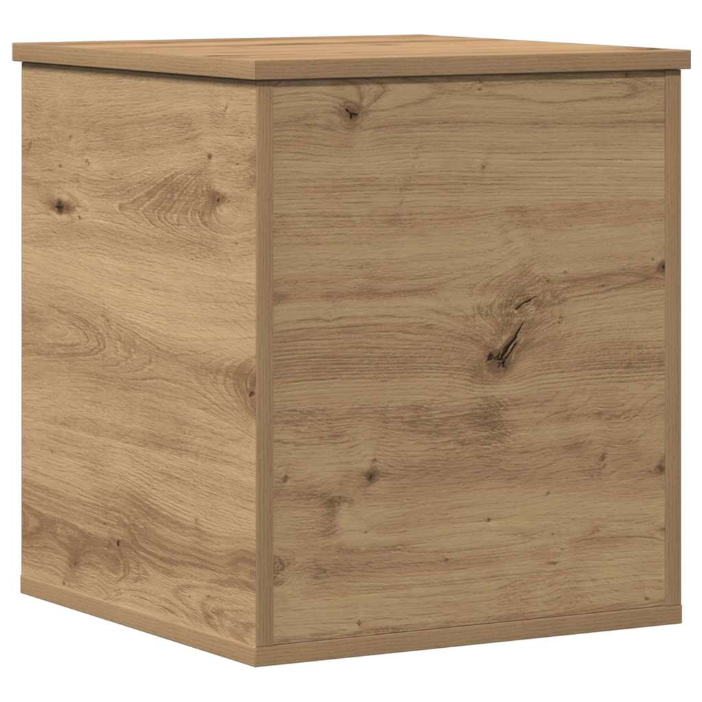 Vidaxl opslagdoos artisan eiken 40 x 42 x 46 cm bewerkt hout